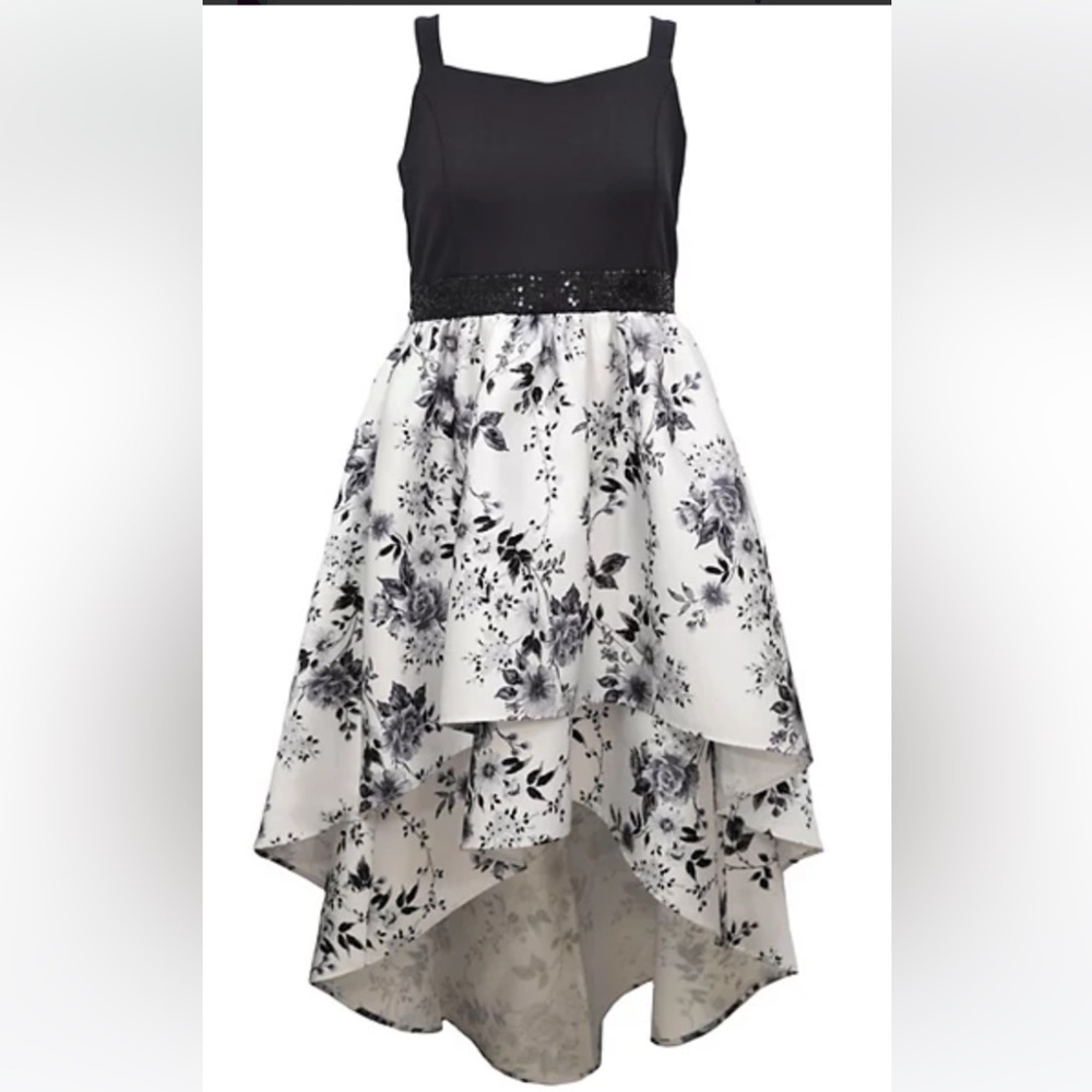 Bonnie Jean semi formal high low dress.